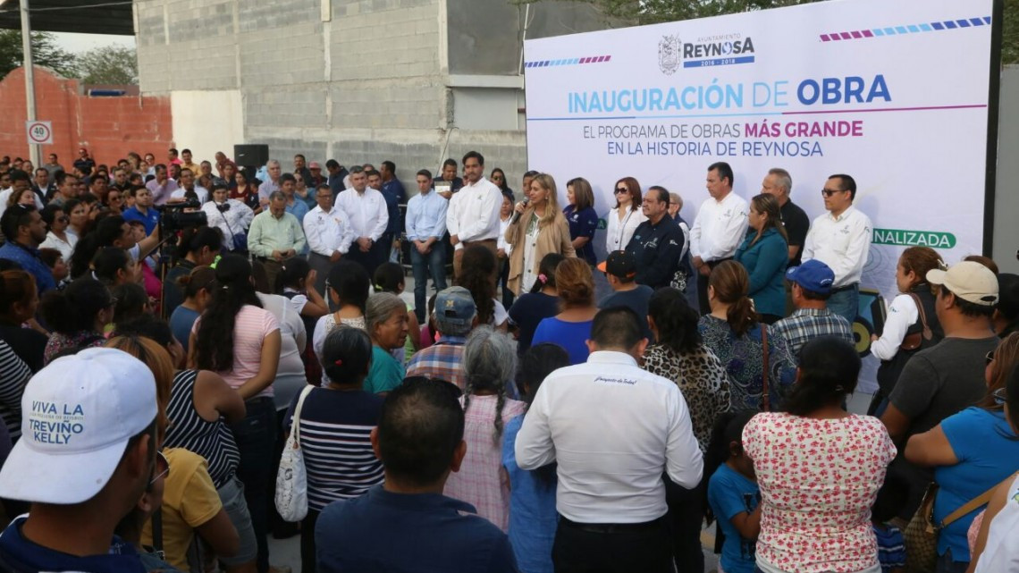 Invierte Alcaldesa más de 30 mdp en obras para la colonia Colosio