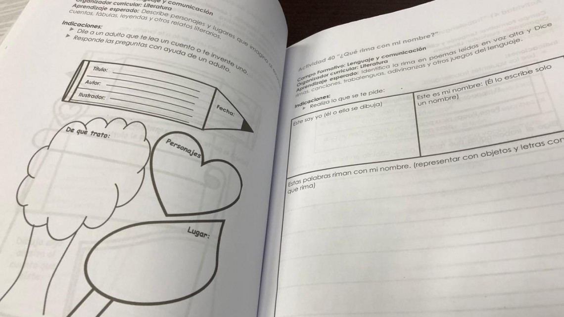 Reparten cuadernillos didácticos a niños sin acceso a internet