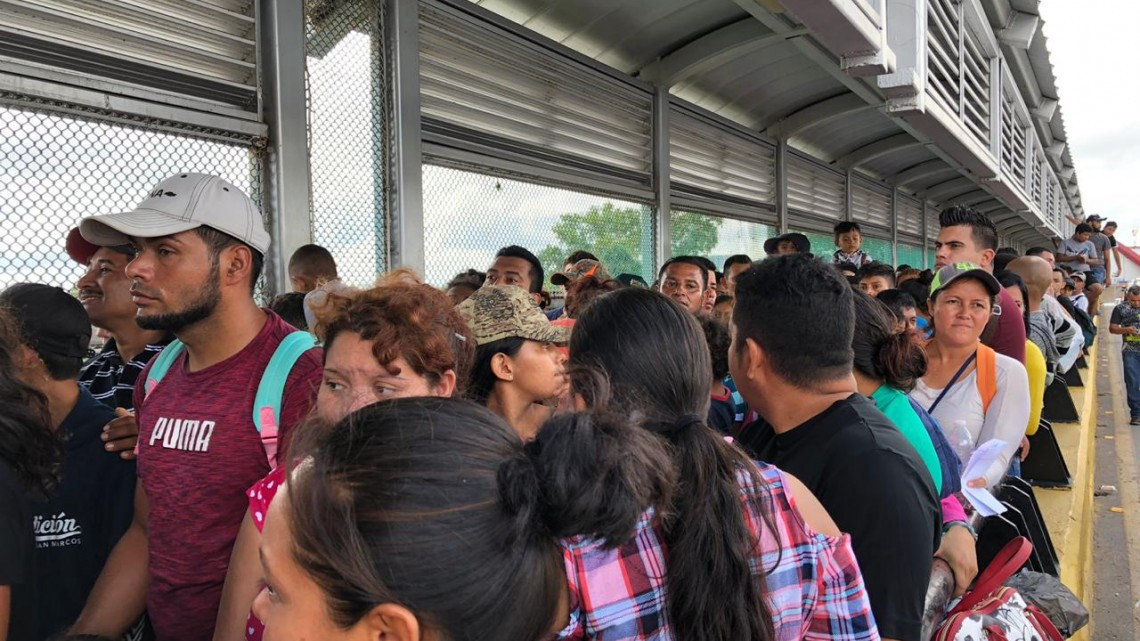 Hay mas de 10 mil migrantes en Tamaulipas: Francisco Galván G