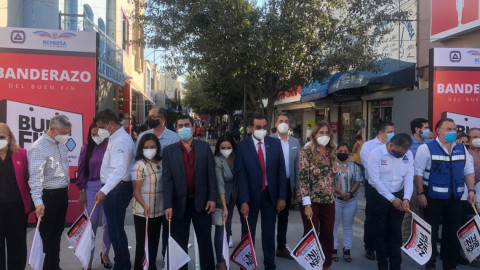 Dan banderazo de arranque al Buen Fin 2020