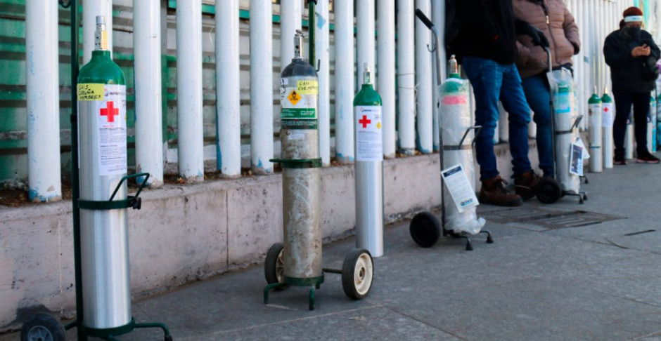 CDMX instalará puntos de recarga gratuita de tanques de oxígeno