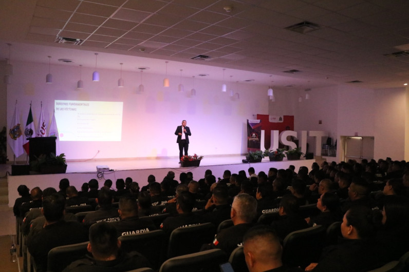 Reciben Guardia Estatal y custodios capacitación en Derechos Fundamentales de las Víctimas del Delito