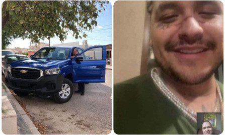 Nodal regala una Chevrolet a su exmaestro de primaria 