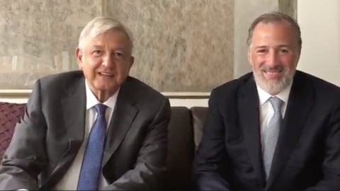 AMLO y Meade se reúnen a desayunar