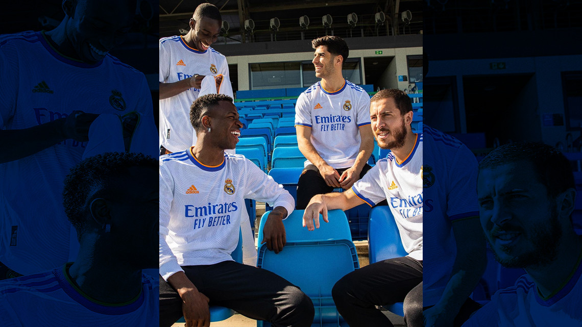 Presenta el Real Madrid su jersey para la temporada 2021-2022