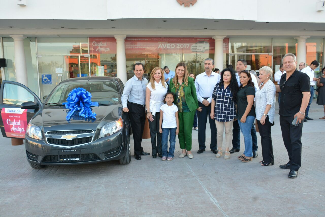 Contribuyente cumplido gana auto por pago de Predial