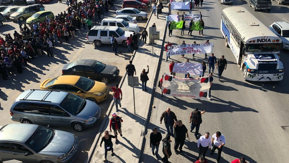 Alcalde pide paciencia a obreros de Matamoros