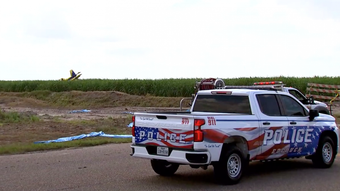 Cae avioneta en Edcouch, Texas 