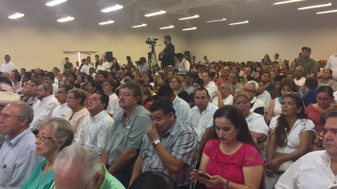 Juan Carlos Córdova rinde su primer informe de labores legislativas