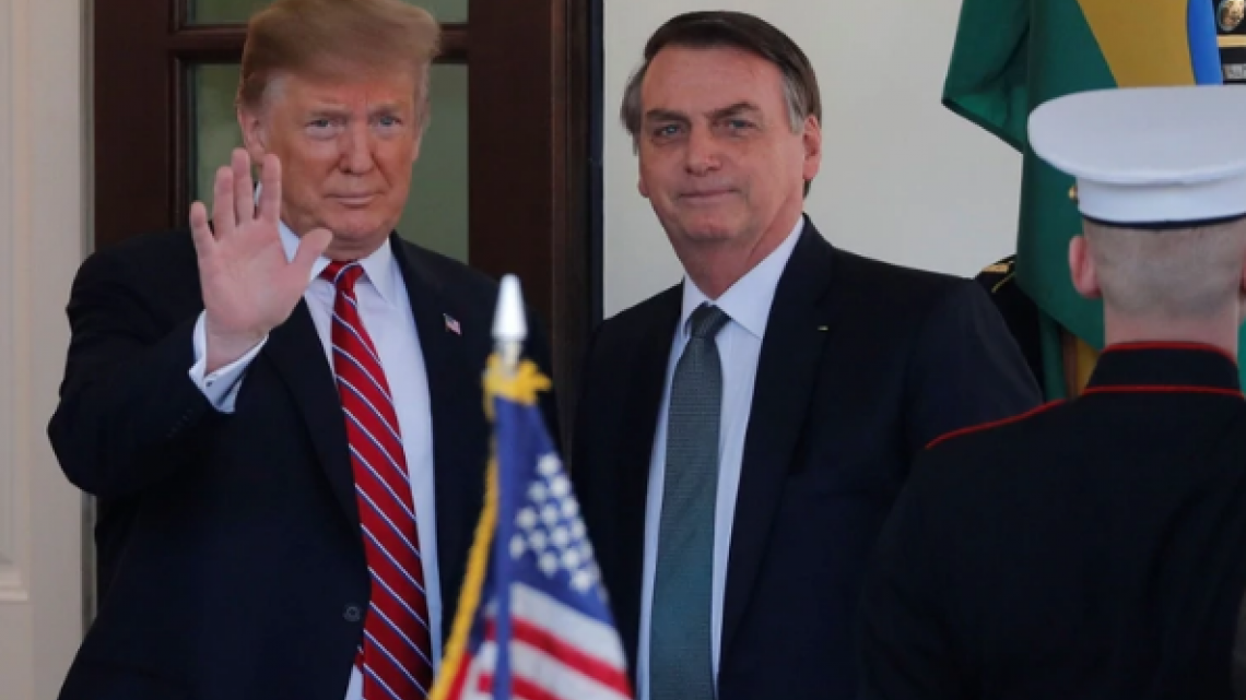 Trump y Bolsonaro se reúnen en la Casa Blanca