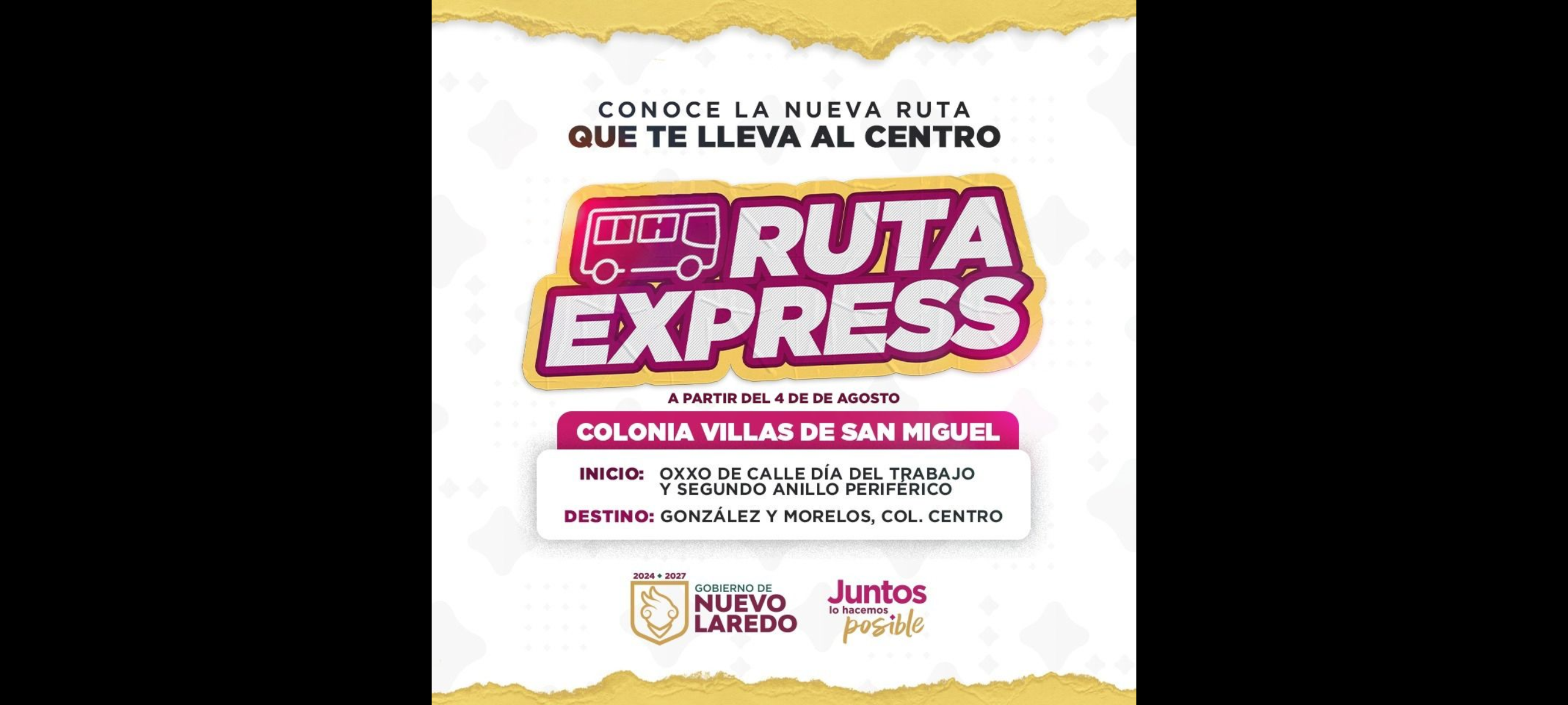 Inician rutas de transporte express de Valles de San Miguel y Valles de Anahuac