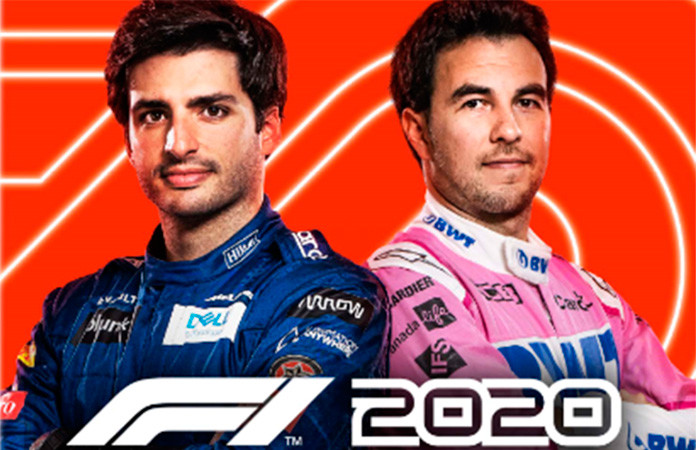 Sergio "Checo" Pérez en una de las portadas del videojuego de la Fórmula 1