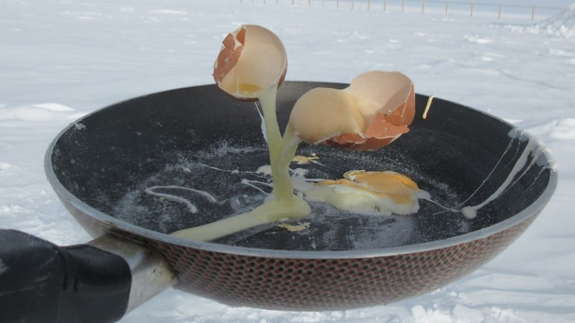 Capturan instantes a 80 grados bajo cero