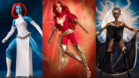 Barbie celebra el 80 aniversario de X-Men con estas muñecas