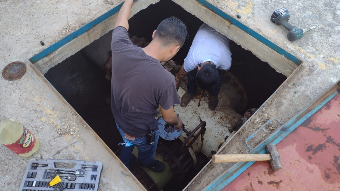Proceso de captación se ve afectado por exceso de algas en el Río Bravo 