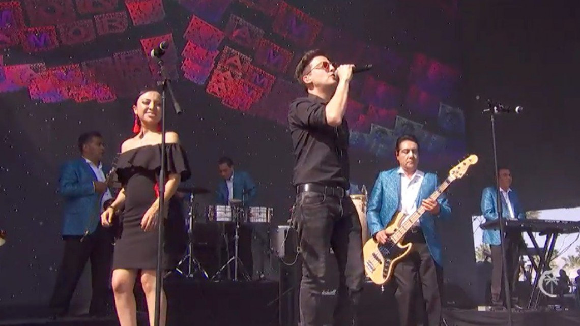 Los Ángeles Azules pusieron sabor a Coachella