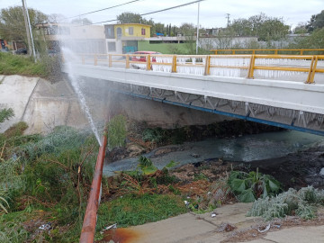 Reparó COMAPA fuga de agua potable en línea primaria
