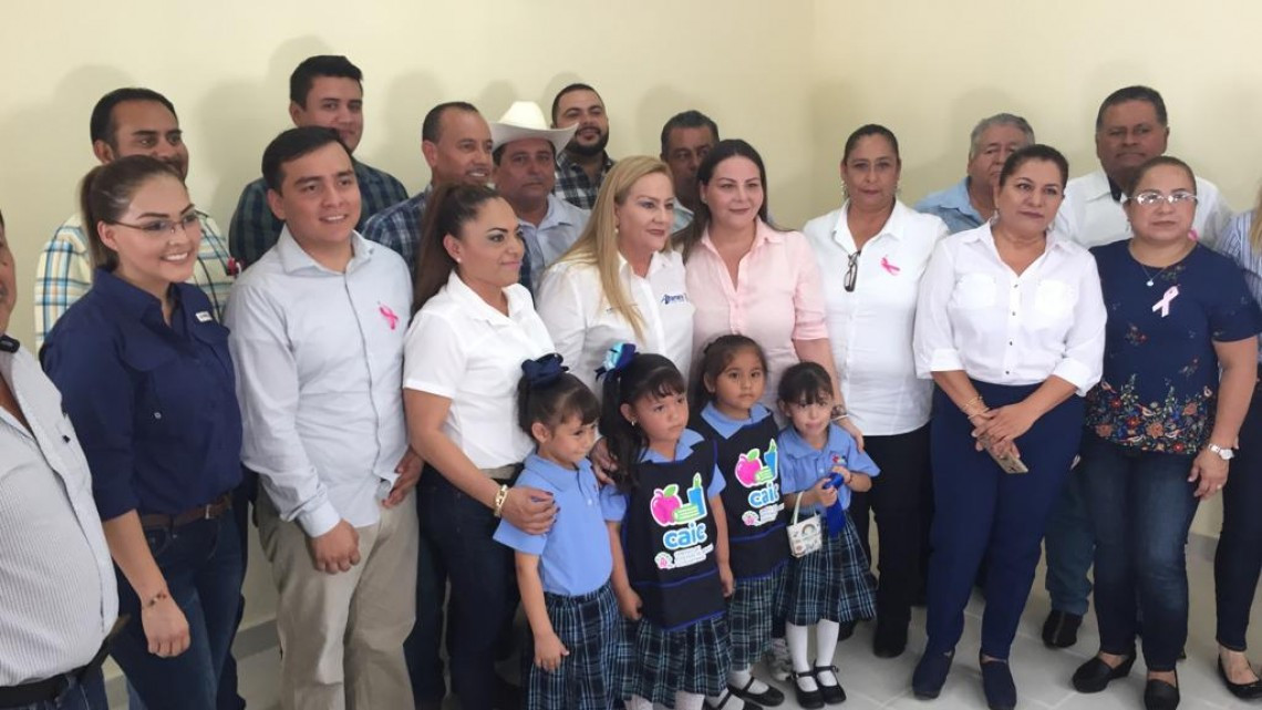 Se continúa dando el respaldo para mejorar la infraestructura educativa en Altamira