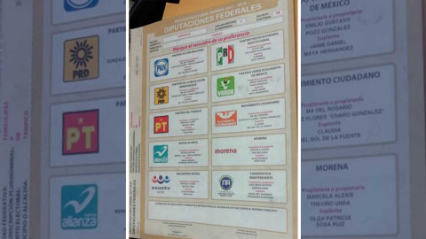 Aparece Marcela Unda en boleta electoral para elegir diputada federal