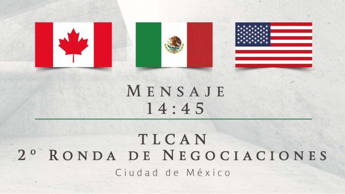Avances del TLCAN se conocerán en Canadá