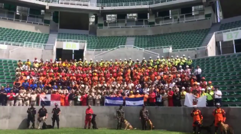 Brigadistas extranjeros envían mensaje a mexicanos