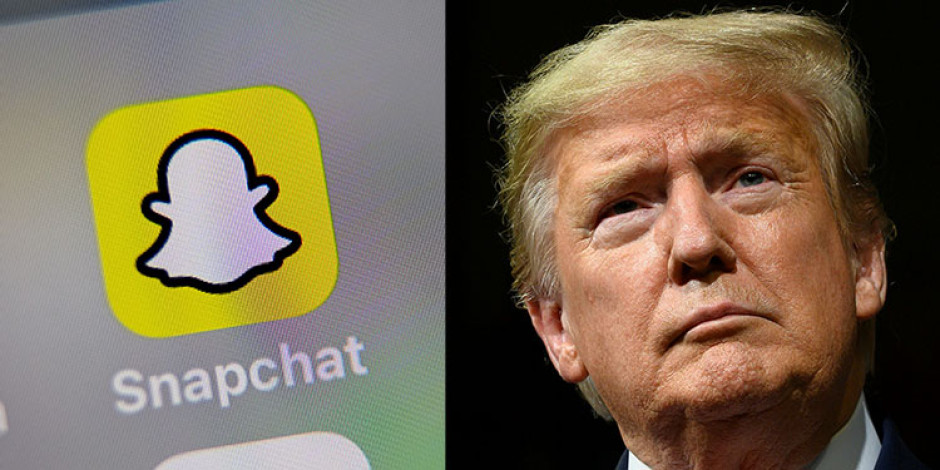 Snapchat dejará de promocionar perfil de Trump por "incitar a la violencia"