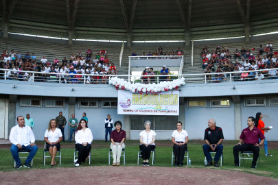 Inaugura María de Villarreal Campeonato Nacional de Softbol Femenil Infantil 2024 