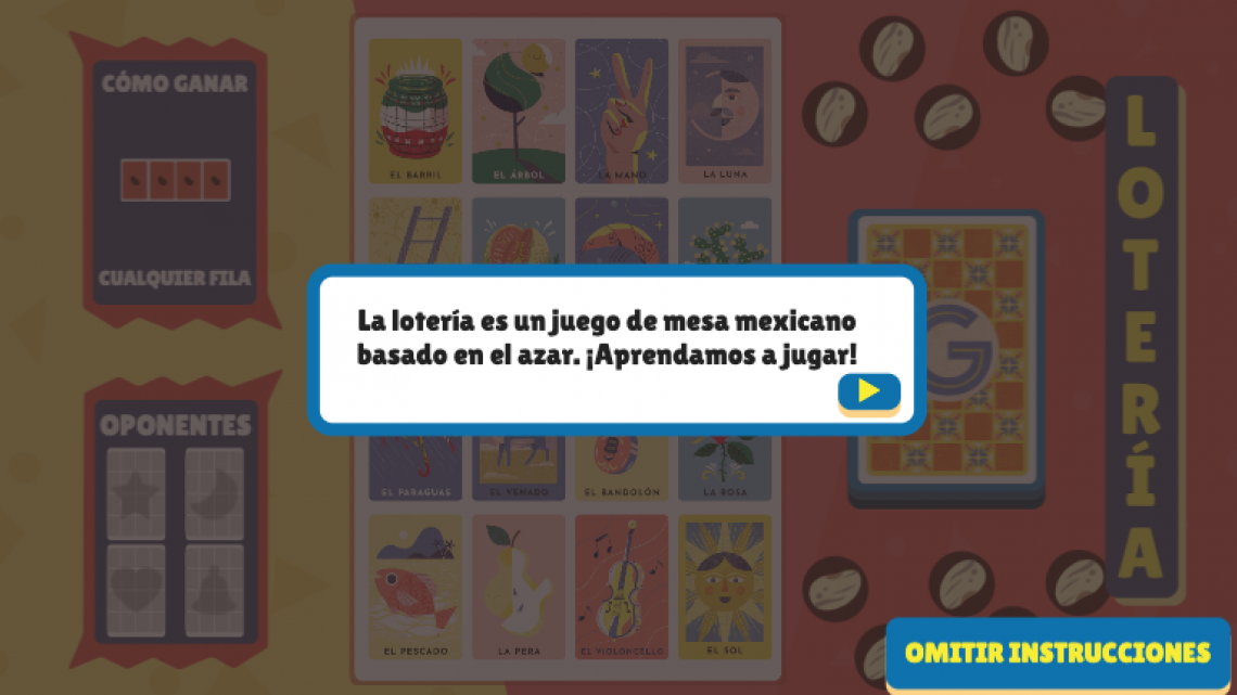 Google celebra a la lotería mexicana 