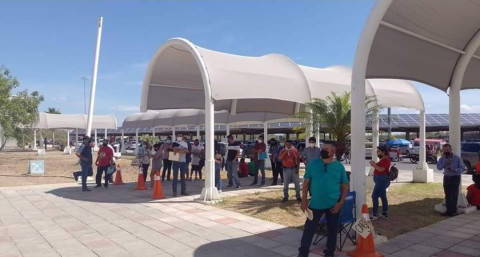 Continúan las actividades en Calle 9 en Matamoros 