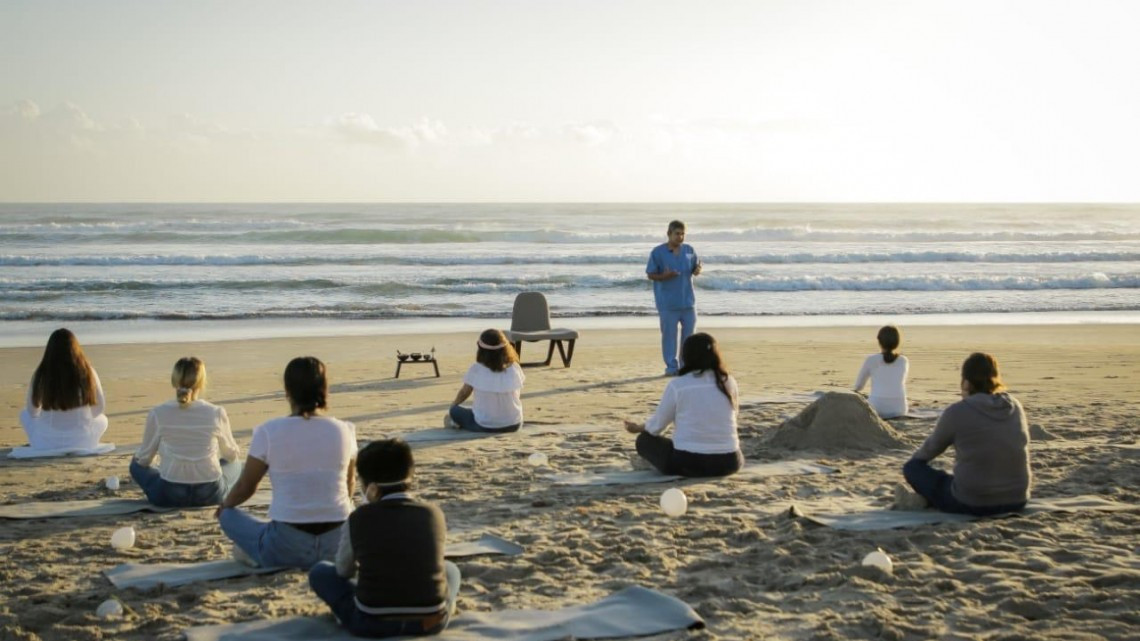 Lleva DIF Tamaulipas sesiones de meditación de la escuela de reconciliación y paz a espacios naturales