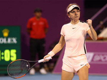 Simona Halep debuta con triunfo en el Abierto de Doha