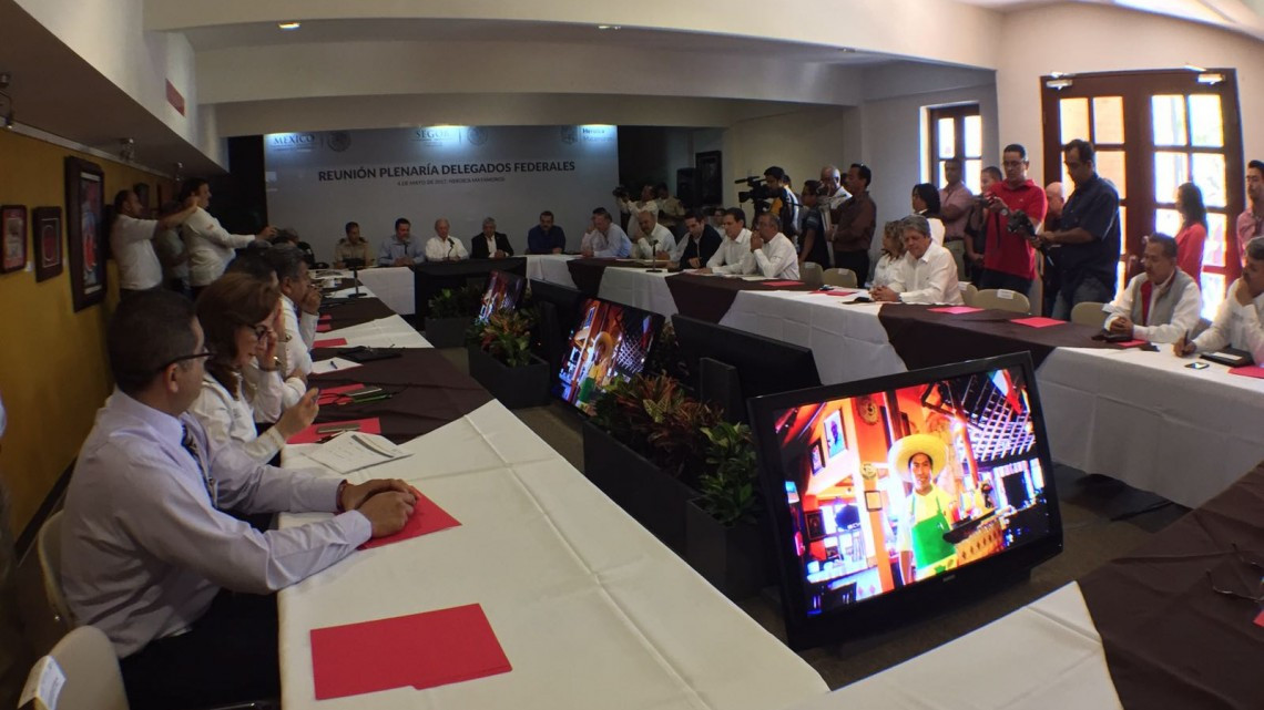 Celebran en Matamoros la 5ª reunión plenaria de delegados federales