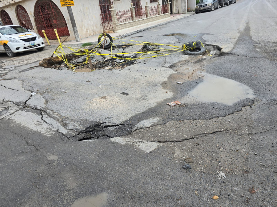 Lluvias incrementan baches y destrucción de pavimentos, 