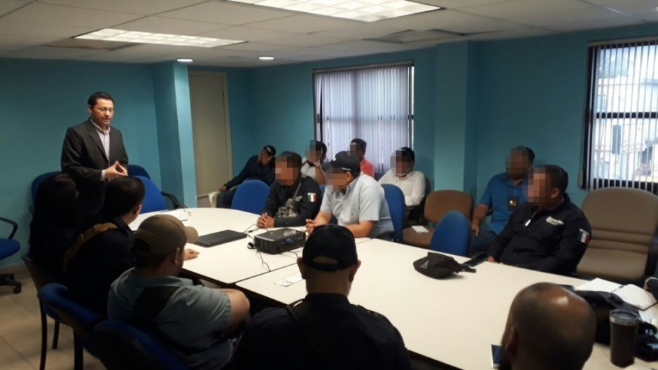 Capacitan a policias investigadores de Tamaulipas contra tortura