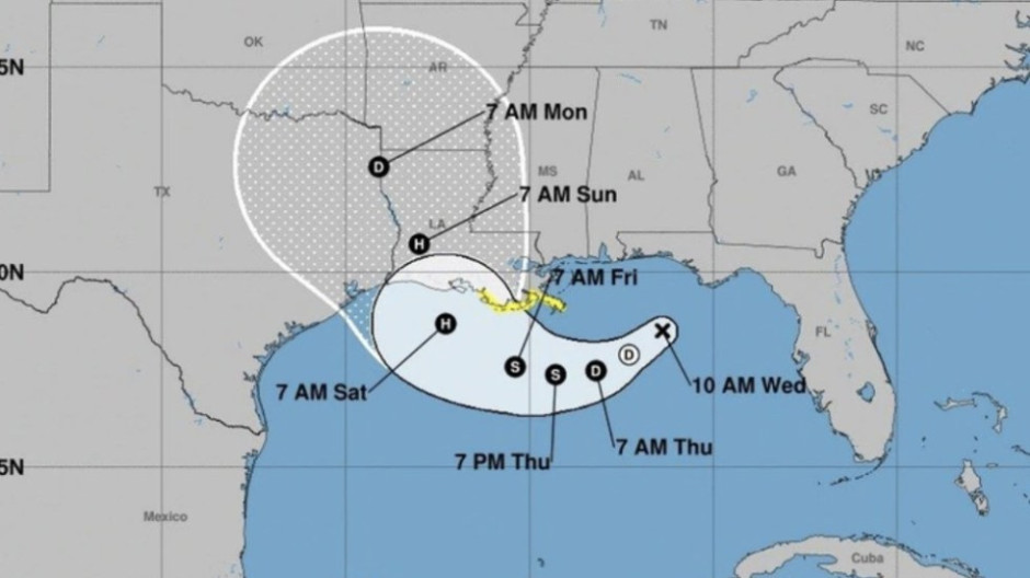 Louisiana en previsión de emergencia ante primer huracán de la temporada