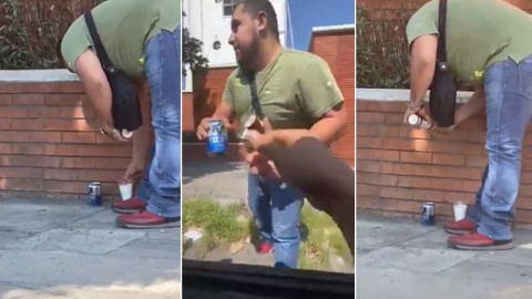 Con veladora, regios piden a cervecería que reactive la producción