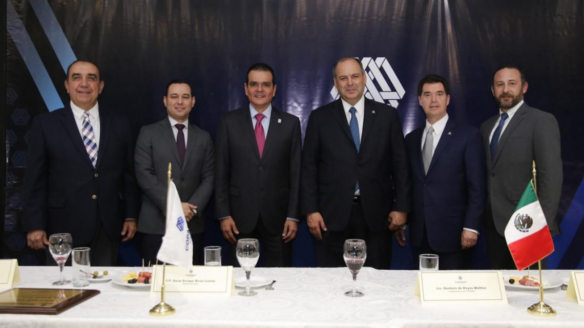 Toma Protesta Nuevo Presidente de COPARMEX NLD