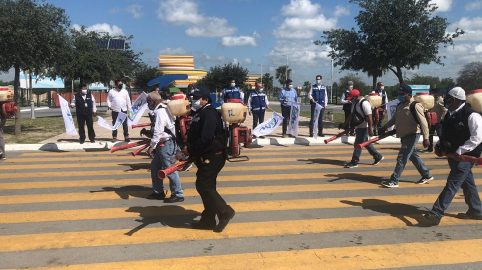 Arrancan jornada de fumigación contra el dengue