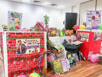 Colecta DIF Tamaulipas más de 14 mil juguetes a través del DIFtón 2024