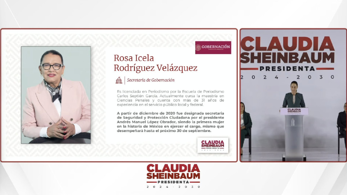 Claudia Sheinbaum presenta a nuevos integrantes de su gabinete
