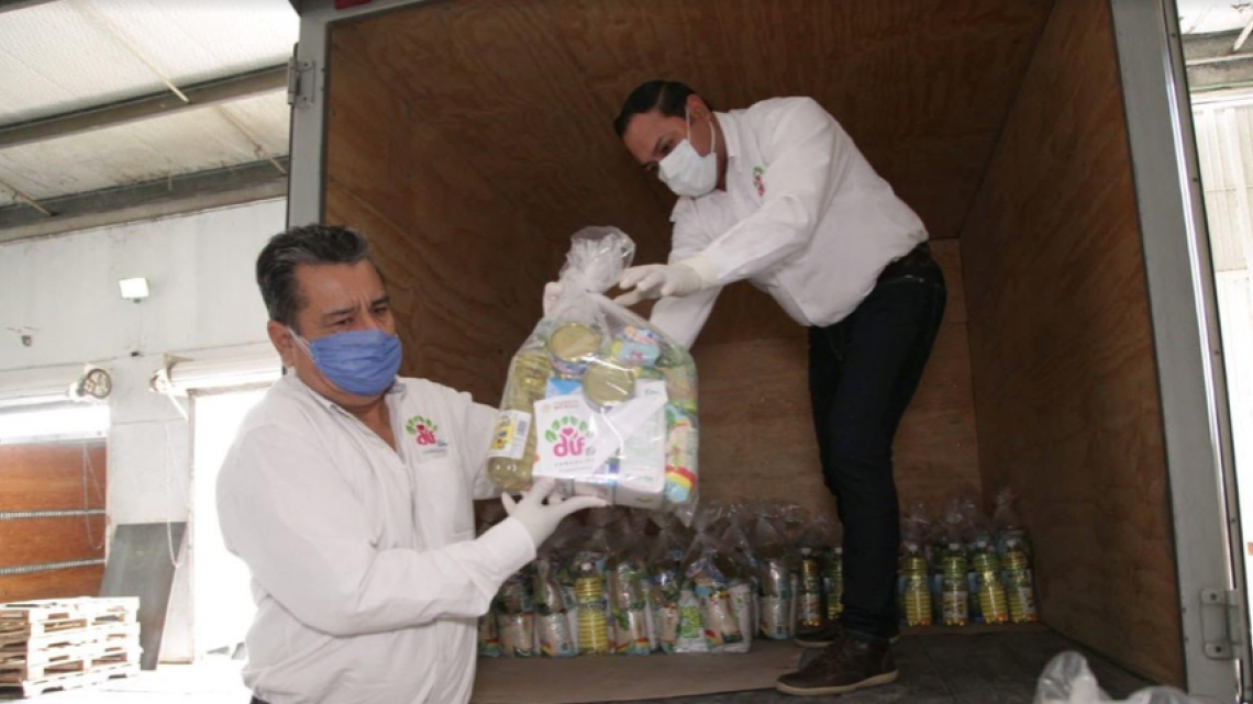 Entrega Gobierno del Estado y DIF Tamaulipas apoyos alimentarios a estudiantes de educación básica