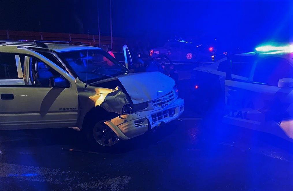 Policía Estatal llevó a cabo detención de dos hombres, aseguramiento de arma de fuego