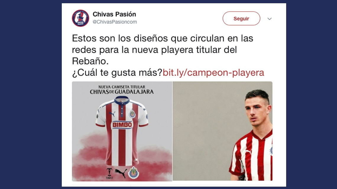 Chivas, con fecha de presentación del nuevo uniforme