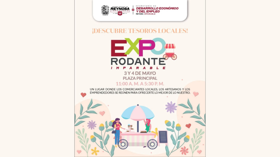 Celebrará Gobierno de Reynosa el talento local en la Expo Rodante Imparable