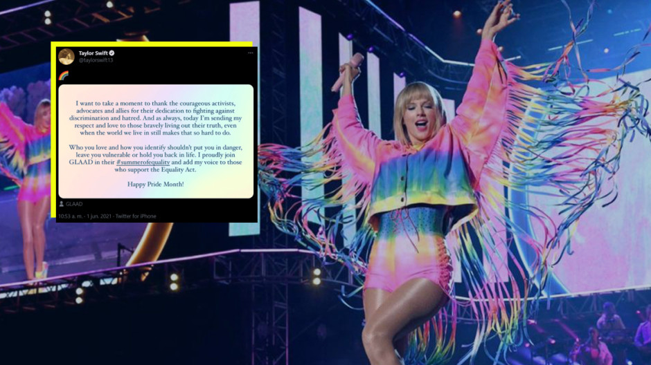 El emotivo mensaje de Taylor Swift en el Mes del Orgullo LGBTIQ+