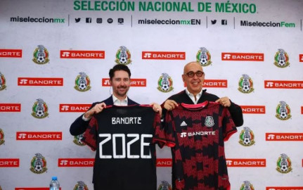 Banorte se convierte en nuevo patrocinador de la Selección Mexicana 