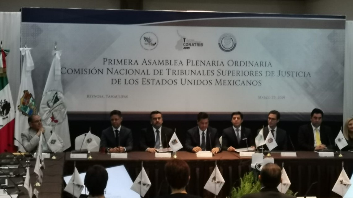 Celebran Magistrados primera sesión de CONATRIB 2019