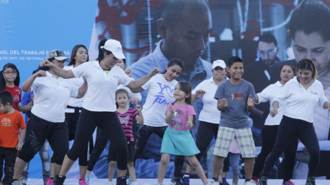 Exito en Primer Festival del Trabajo, Reynosa 2017