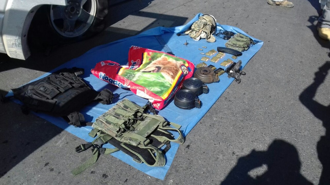 Policía federal aprende a homicida