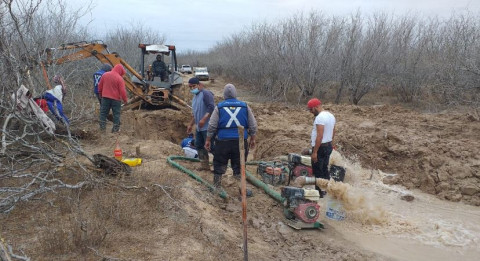 Repara COMAPA Reynosa importante fuga de agua